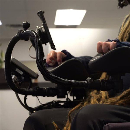 RAM® Rugged Quick Release 2-punktowa podstawa wózka inwalidzkiego z kulką