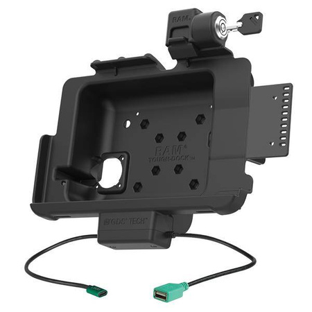 Locking GDS® Power + Data Dock for Zebra ET4x 10" with IntelliSkin®