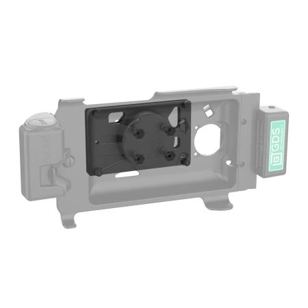 RAM® Niskoprofilowe mocowanie osłony klatki z płytą nośną