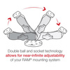 RAM® Drill-Down Mount for TWR Color Displays