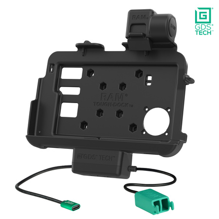 GDS® Thin-Dock™ + Dual USB for Zebra ET401 & ET4x 8" with IntelliSkin®