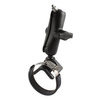 RAM® Double Ball Strap Hose Clamp Mount with 1/4"-20 Threaded Stud