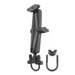 RAM® Handlebar U-Bolt Double Ball Mount - B Size Long