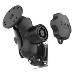 RAM® Locking Drill-Down Dashboard Mount with Backing Plate C Size Short