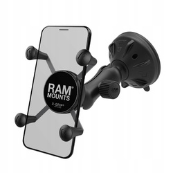 Uchwyt na telefon RAM® X-Grip® z niskoprofilową przyssawką Twist-Lock™