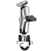 RAM® Chrome Handlebar U-Bolt Mount with Medium Double Socket Arm
