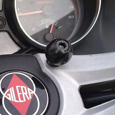 RAM® 1 Calowa Głowica Do Motocykla z Gwintem M8