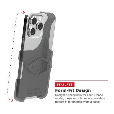 Uchwyt RAM® Form-Fit dla Apple iPhone 15 Pro