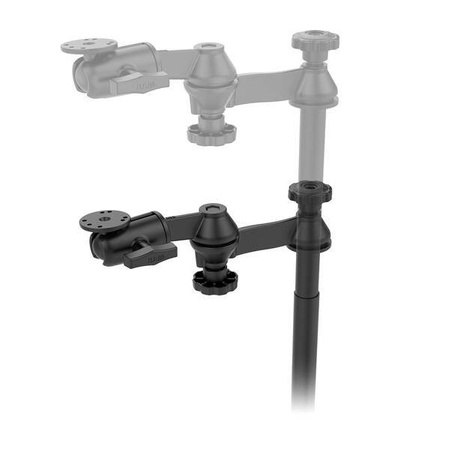 Mocowanie RAM® No-Drill™ dla Ford Police Interceptor Utility '20-23