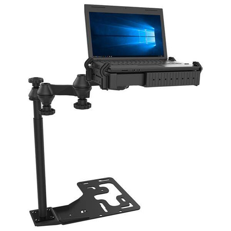 RAM® No-Drill™ Uniwersalny uchwyt na laptopa do ciężkich samochodów ciężarowych