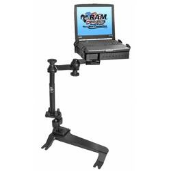 RAM® Uchwyt na laptopa z Adjust-A-Pole™ do samochodów ciężarowych Chevy '00-06 + więcej