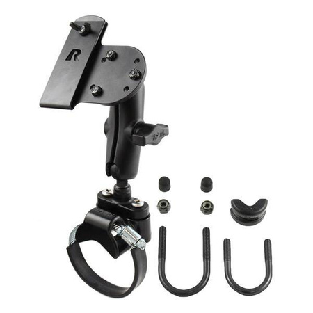 RAM® ATV/UTV Double Ball Rail Mount with Gun Holster Clip