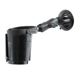Uchwyt na napoje RAM® Level Cup™ 16 uncji z przyssawką RAM® Twist-Lock™