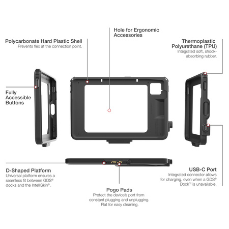 IntelliSkin® Next Gen dla 10-calowego tabletu korporacyjnego Zebra ET401
