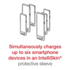 GDS® 6-Port Desktop Charger for Phones with IntelliSkin®