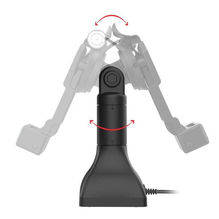 GDS® Uni-Conn™ 7" stacja dokująca z blokadą i PoE