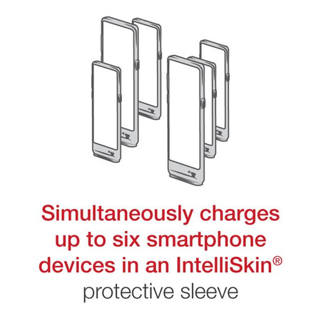 GDS® 6-Port Desktop Charger for Phones with IntelliSkin®