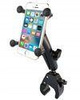RAM® X-Grip® Phone Mount with RAM® Tough-Claw™ Small Clamp Base - Long