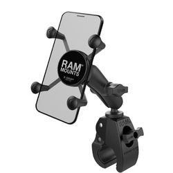 Uchwyt na telefon RAM® X-Grip® z małą podstawą zaciskową RAM® Tough-Claw™ - średni