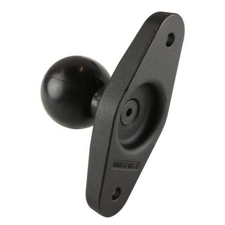 RAM® Steel Reinforced Square Clamp Base for Posts up to 4" Wide