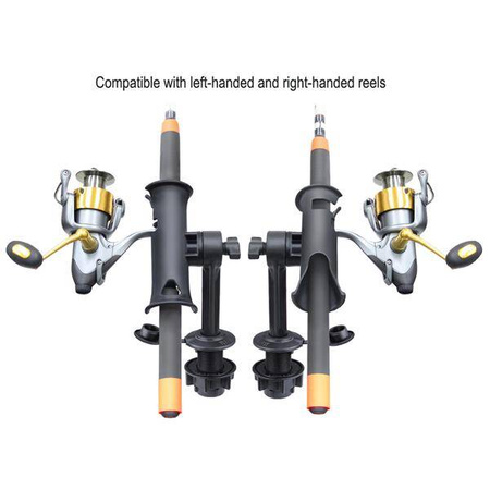 RAM® Tube Jr. ™ Rod Holder with Round Flush Base