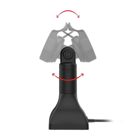 GDS® Uni-Conn™ Zasilana 7" stacja dokująca na cokole z USB-C