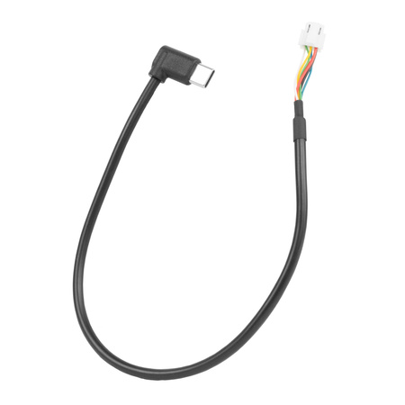RAM® 90-stopniowy kabel USB-C męski do JST męski - 0,3 m długości