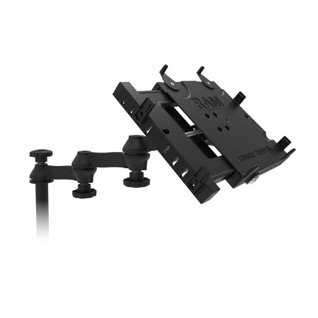 RAM® No-Drill™ Universal Laptop Mount for Heavy Duty Trucks