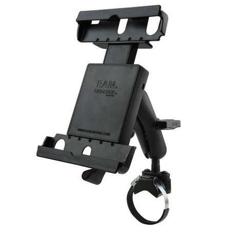 RAM® ATV/UTV Rail Mount for 9"-10.5" Tablets with Heavy Duty Cases