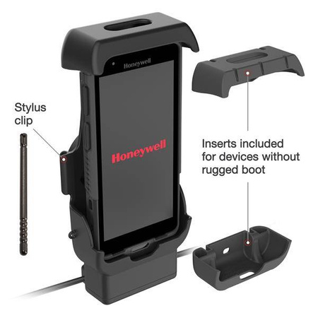 RAM® Locking Powered Dock + USB-A dla Honeywell CT40/45/47 - podgrzewane styki