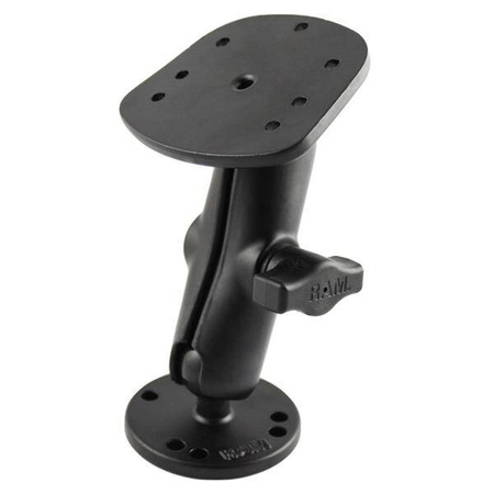 RAM® Drill-Down Double Ball Mount for Humminbird Piranha + More