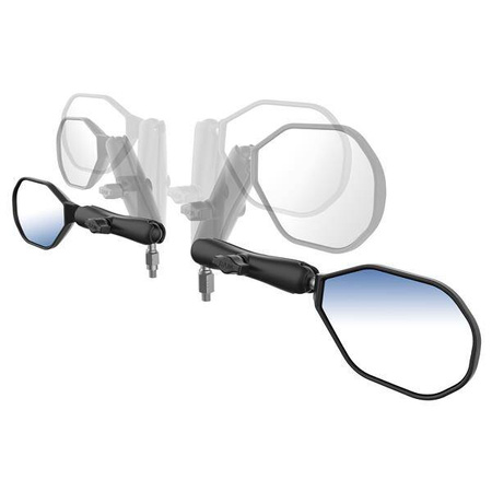 Zestaw RAM® Tough-Mirror™ z podstawą M10-1.25 + adapter odwrotny - długie ramię