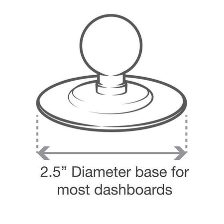 RAM® Flex Adhesive Ball Base