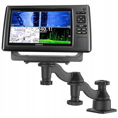 RAM® Poziome mocowanie z ramieniem obrotowym 12" do echosondy wędkarskiej i plotera