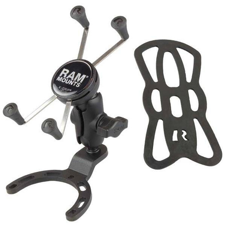 Duży uchwyt na telefon RAM® X-Grip® z podstawą na mały zbiornik paliwa