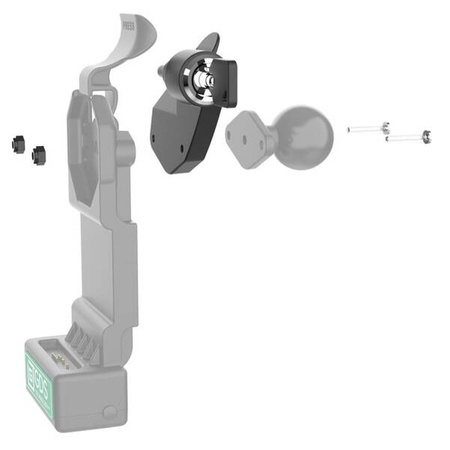 GDS® Uni-Conn™ Prawy adapter blokujący do doków i uchwytów zatrzaskowych