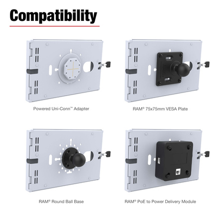 RAM® Safe-Case™ for Samsung Tab Active5 & 3 - Gray