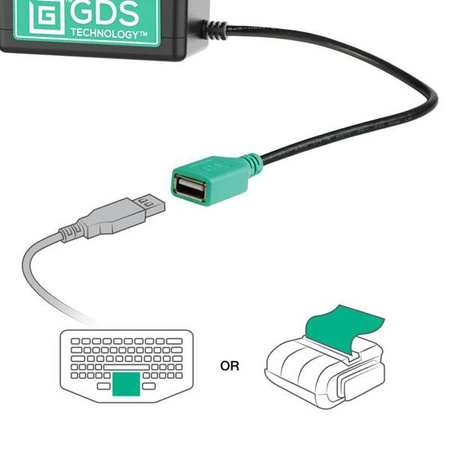 Locking GDS® Tough-Dock™ + Single USB-A for Samsung Tab A9+