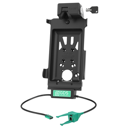 Locking GDS® Tough-Dock™ + USB-A & RJ45 Data for Tab Active5 & 3