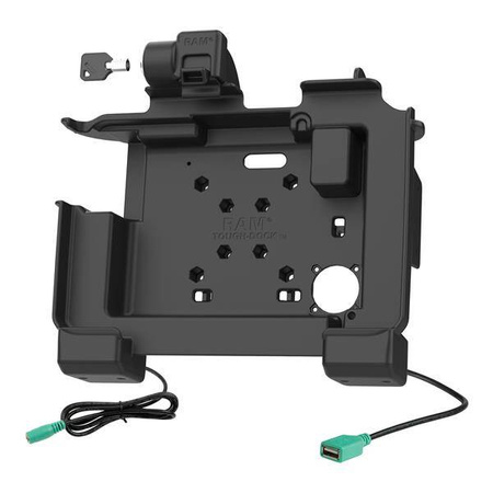 Stacja dokująca RAM® Power + Data Locking dla Zebra ET6x - podgrzewane styki