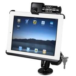 RAM® Drill-Down Mount with RAM® Latch-N-Lock™ for Apple iPad Gen 1 & 2