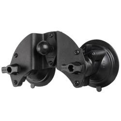 Podstawa przyssawki RAM® Twist-Lock™ Dual Pivot z kulką