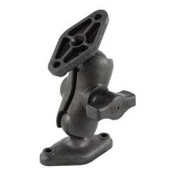 Podwójne mocowanie kulowe RAM® Composite z dwoma płytkami diamentowymi - krótkie