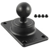 RAM® 50x100mm Half VESA Plate with Ball - C Size