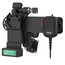 GDS® Uni-Conn™ Locking PTT Remote Speaker Mic Bundle for Kodiak
