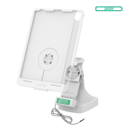 GDS® Uni-Conn™ uchylno-obrotowa stacja dokująca z PoE + dane - szary