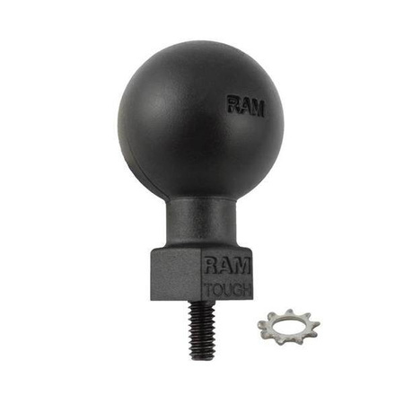 RAM® Tough-Ball™ z gwintowanym trzpieniem 1/4"-20 x .50" do kajaków - rozmiar C