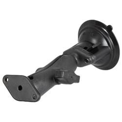 RAM® Twist-Lock™ Composite Suction Mount with Aluminum Diamond Plate