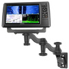 RAM® Vertical 12" Swing Arm Mount for Fishfinders & Plotters