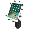 RAM® X-Grip® with RAM-A-CAN™ II Cup Holder Mount for 9"-11" Tablets